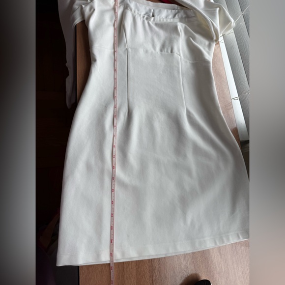 Anthropolgie BHLDN Gianna Off-Shoulder Ivory Dress - Picture 9 of 10